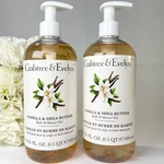 Crabtree & Evelyn Vanilla Shea Butter Bath Shower Gel 16.9 Fl Oz Lot Of 2. Fixed Price $32.99.