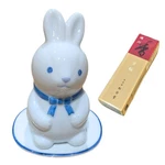Shoyeido Horin Horikawa Incense Set Rabbit Holder Kyoto Japan Ceramic Burner. Fixed Price $89.99.