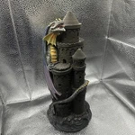 Smoking Castle Dragon Incense Burner Elegant Expressions By Kosley. Fixed Price $35.00.