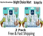 Glade Plugins Refills Air Freshener Coconut Water Beach Grass 5 -2 Pack. Fixed Price $19.99.