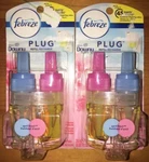 Lot Of (2) New Febreze Downy/april Fresh Plug Refill Recharge. Fixed Price $22.00.