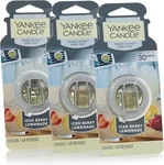 Yankee Candle Smart Car Vent Clip Air Freshener, Iced Berry Lemonade, 3 Packs. Fixed Price $21.04.