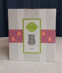 New Retired Scentsy Angora Full Size Deluxe Wax Warmer Nib. Fixed Price $30.00.