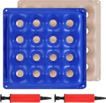 2-PACK Inflatable Waffle Seat Cushions With Pumps For Office Car Wheelchair. Fixed Price $22.48.