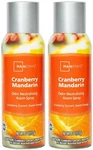 2 Mainstays Cranberry Mandarin Odor Neutralizing Room Spray Mist Perfume 4 Oz. Fixed Price $14.67.