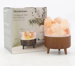 Brookstone Himalayan Salt Fan Diffuser With Soft Light New In Box Sealed. Fixed Price $14.00.