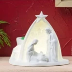 Scentsy Night Divine Wax Oil Warmer Nativity Scene Christmas Decor Box. Fixed Price $89.99.