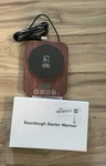 Electric Sourdough Starter Warmer Heating Pad W/ Thermostat Timer Wood Grain. Fixed Price $20.00.