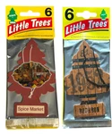 12 Rare Little Trees In Scents, 1952 Bourbon & Spice Market (2X 6 Packs). Fixed Price $84.99.