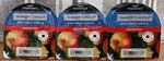 **lot Of SIX(6)**YANKEE Candle Macintosh Wax Melt 0.8 Oz Ea. Fixed Price $13.00.