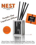 Nest New York Pumpkin Chai Liquidless Diffuser Metal Holder Box Sealed. Fixed Price $34.99.