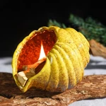Mougigi Yellow Ceramic Conch Palo Santo Holder - Mini Chimney Incense Burner,.... Fixed Price $26.17.