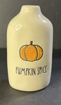 Rae Dunn Pumpkin Spice Home Scented Fragrance Oil Diffuser/vase. Fixed Price $9.74.