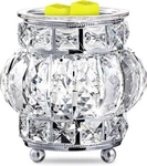 Maxwiner Electric Wax Melt Warmer Wrought Iron Crystal Oil Burner For Silver. Fixed Price $28.22.