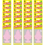 Little Trees Bubble Gum Scent Hanging Air Fresheners For Car/home, 24 Count. Fixed Price $23.75.