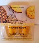 Bath & Body Works Pineapple Mango Wallflowers Fragrance Refill 2 Pk. Fixed Price $14.25.