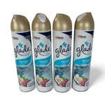 (lot 4) S.c.johnson Glade Air Freshener Spray Smell Aqua Waves Eliminates Odors. Fixed Price $28.25.