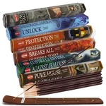 Witchcraft Incense Sticks & Holder Bundle: 6 Fragrances Variety Pack. Fixed Price $20.21.