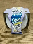 New Vtg 2005 Glade Candle Scents Decorated Jar Lavender Meadow 4 Oz * See Desc. Fixed Price $29.99.