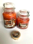 3 Pc Yankee Candle Carrot Cake 22 Oz, 14.5 & Tart Free Shipping. Fixed Price $75.95.