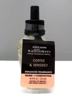 White Barn / Bath & Body Works Wallflower Refill Coffee Whiskey 0.8 Oz. Fixed Price $8.00.