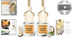 Chic Hanging Car Air Freshener Long-lasting Vanilla Cream Scent 2 Pack. Fixed Price $16.97.
