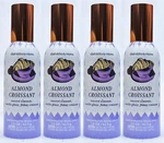 4 Bath & Body Works Almond Croissant Room Spray Perfume Mini 1.5 Oz. Fixed Price $40.91.