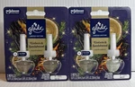 Lot Of 2-2-PKS- Glade Plugins Refills Air Freshener- Embers & Sandalwood-le. Fixed Price $14.99.