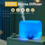 500ML Essential Oil Aroma Diffuser For Large Room Led Humidifier Air Purifier. Fixed Price $17.99.
