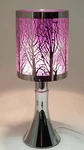 Fragrance ** Stainless Steel Table Touch Lamp Tree (purple) Silver Color. Fixed Price $21.99.