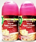 2 Air Wick Freshmatic Ultra Warm Apple Crumble Automatic Spray Refill 6.17 Oz. Fixed Price $23.99.