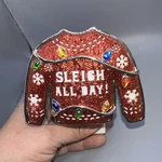 Bath Body Works Sleigh Day Wallflower Plug In Christmas Sweater Tested. Fixed Price $8.00.