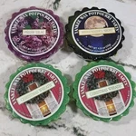 Yankee Candle Wax Potpourri Tarts Lot 4 Christmas Wreath Lilac Midsummers Night. Fixed Price $14.99.