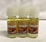 Bath & Body Works Slatkin Co. (3) Home Fragrance Oil Vanilla Caramel - Rare!. Fixed Price $44.99.