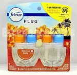 Febreze Plug Hawaiian Aloha Scented Oil 2 Ct Refill - New. Fixed Price $16.99.