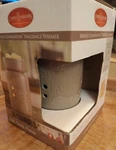 Wax Fragrance Warmer Faith Family Friends Midsize Illumination Gray Home Decor. Fixed Price $18.00.