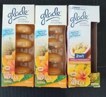 12 Glade Scented Oil Candles Refills 10 Hawaiian Breeze -2 Vanilla Passion Fruit. Fixed Price $24.99.
