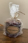 Primitive Hearth Candle Country Christmas Rustic Scented Hand Dipped In Ny. Fixed Price $12.59.