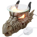 Decorative Snarling Magical Dragon Skull Electric Oil Warmer Tart Burner F.... Fixed Price $67.55.