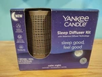 Yankee Candle Sleep Diffuser Kit Calm Night Waterless 1 Refill Essential Oils. Fixed Price $29.95.
