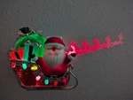 2023 Bath And Body Works Christmas Santa Sleigh Projector Nightlight Wallflower. Fixed Price $33.00.