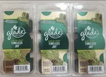 3 Packs Glade Sparkling Spruce Timeless Joy 12 Cube Wax Melts - New. Fixed Price $22.48.