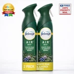 Febreze White Pine Juniper Berry Air Freshener Spray 2 Pack 8.8OZ. Fixed Price $15.50.