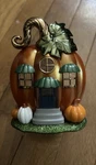 Bath & Body Works Pumpkin House Cottage Wallflower Plug Halloween Nightlight. Fixed Price $27.50.