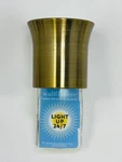 Bath & Body Works Brushed Faux Gold Metallic Wallflower Light Up 24/7 Plug In. Fixed Price $24.99.