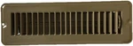 Hbw Rv And Home Brown Stamped Steel Floor Diffuser/register With Damper 10" X.... Fixed Price $20.82.