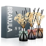 Brakula 3 Pack Reed Diffuser, Oil Sticks, Fresh Linen, White Jasmine.... Fixed Price $50.00.