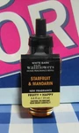 Bath & Body Works Wallflower Plug Refill Bulb New Starfruit Mandarin (61/2490). Fixed Price $6.70.