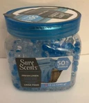 Air Freshener Crystal Beads Linen 12 Ounces By Sure SCENTS-RARE-SHIPN24HR. Fixed Price $14.88.