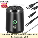 Portable Mini Incense Burner Bakhoor Rechargeable Usb For Travel,office Home. Fixed Price $79.00.